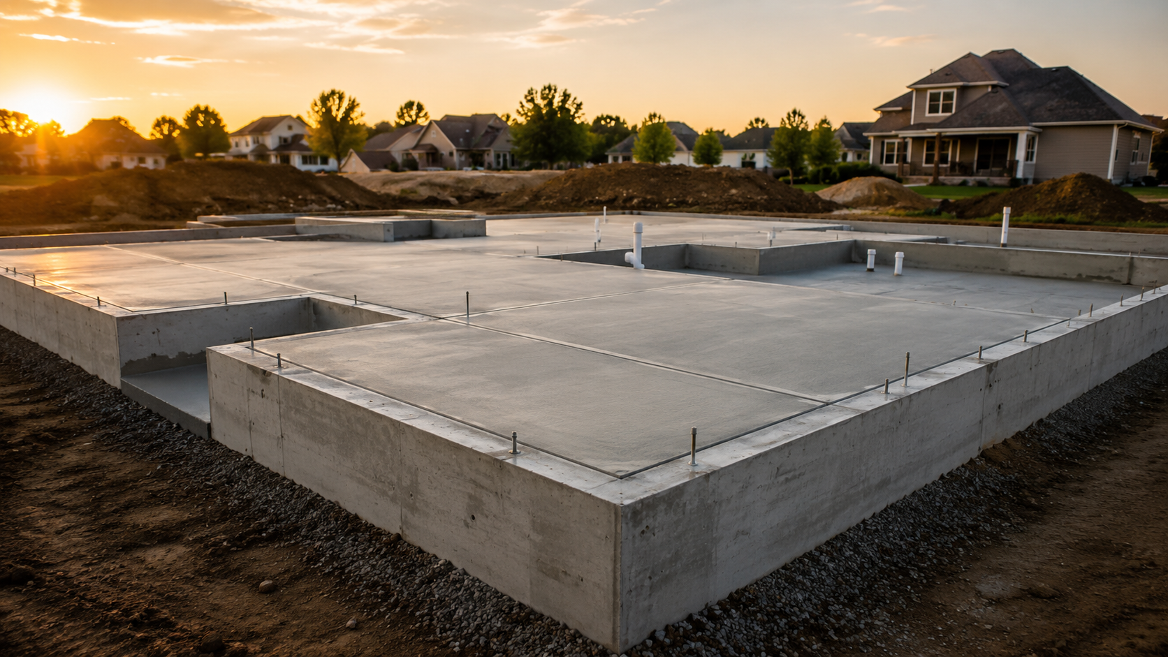 Foundations & Sitework — Gladstone Concrete Company