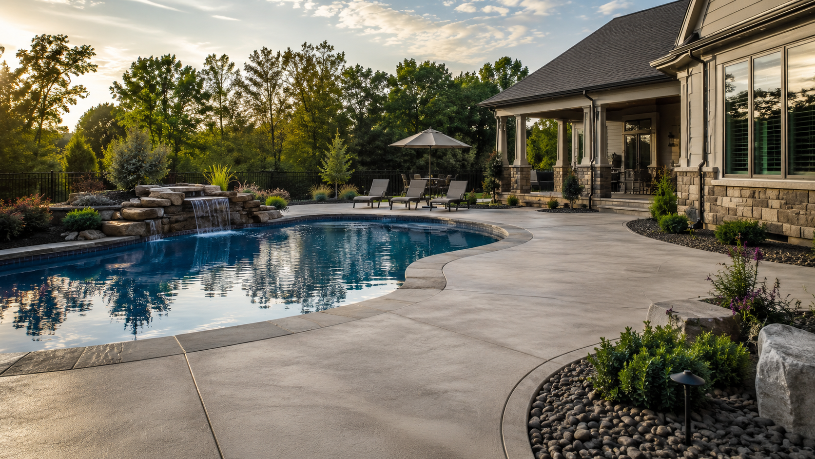 Pool Decks — Gladstone Concrete Company