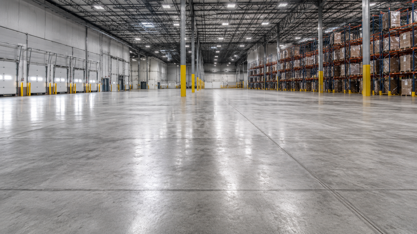 Warehouse & Industrial Floors — Gladstone Concrete Company